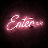 Enter · LED Neon — Pink