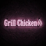Grill Chicken · LED Neon — Pink