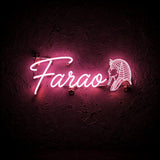 Farao · LED Neon — Pink