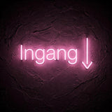 Ingang · LED Neon — Pink