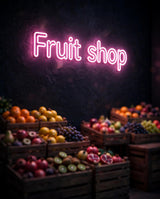 Fruit shop · LED Neon — Pink