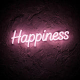 Happiness · LED Neon — Pink