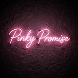 Pinky Promise · LED Neon — Pink