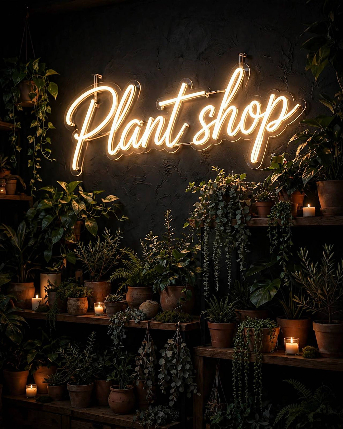 Plant shop · LED Neon