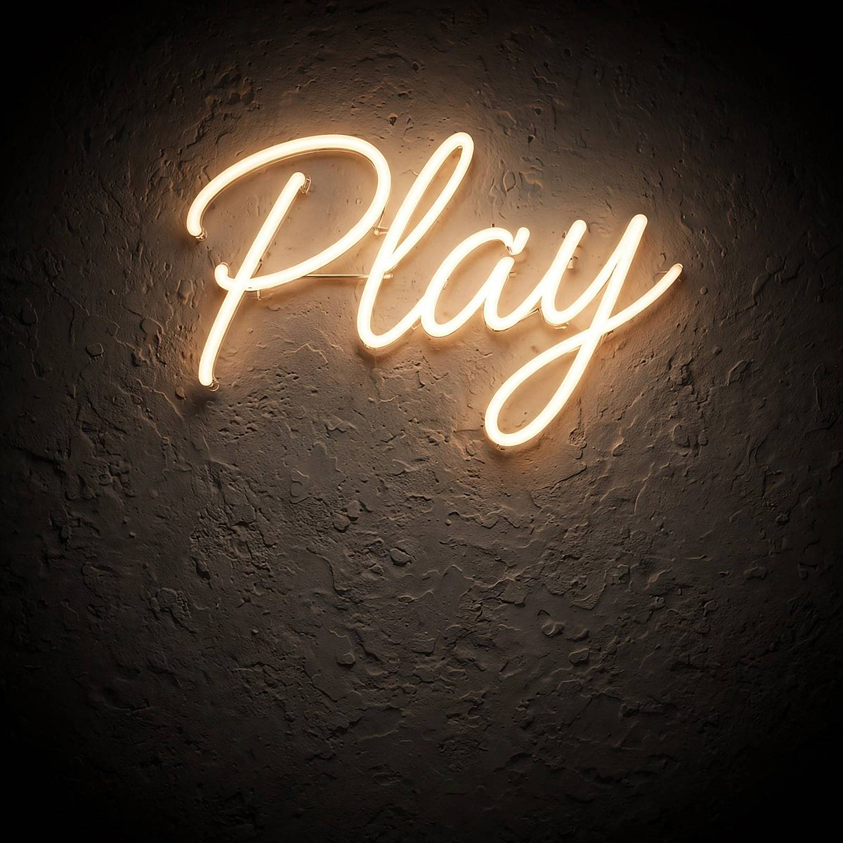 Play · LED Neon — Warmweiß