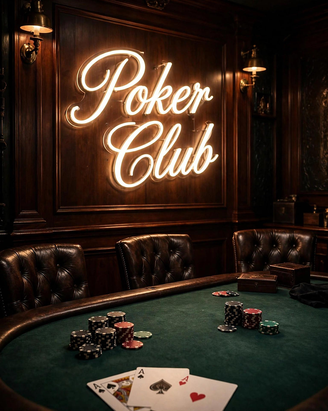 Poker Club · LED Neon