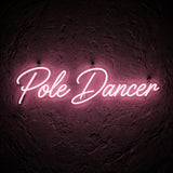Pole Dancer · LED Neon — Pink