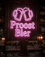Proost Bier · LED Neon — Pink