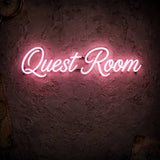 Quest Room · LED Neon — Pink