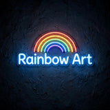 Rainbow Art · LED Neon — Blau