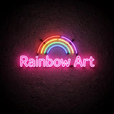 Rainbow Art · LED Neon — Pink