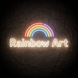 Rainbow Art · LED Neon — Warmweiß