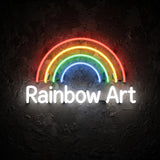 Rainbow Art · LED Neon — Weiß