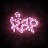 Rap · LED Neon — Pink
