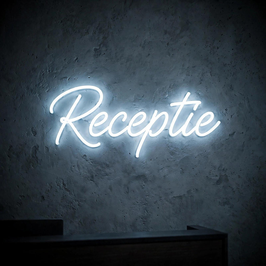 Receptie · LED Neon — Weiß