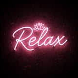 Relax · LED Neon — Pink
