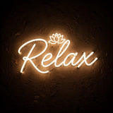 Relax · LED Neon — Warmweiß