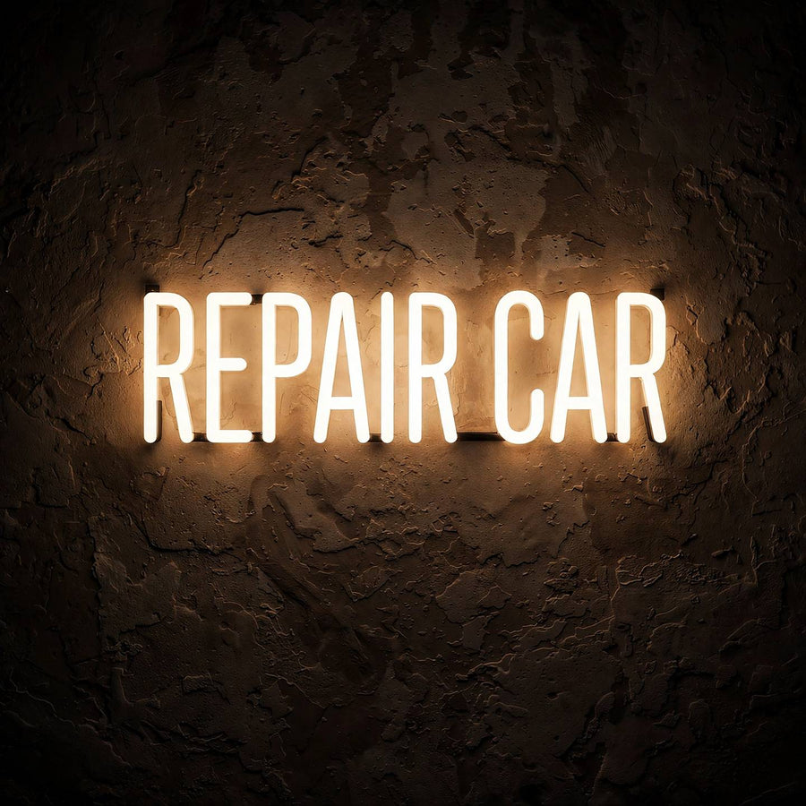 Repair Car · LED Neon