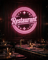 Restaurant · LED Neon — Pink