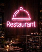 Restaurant · LED Neon — Pink