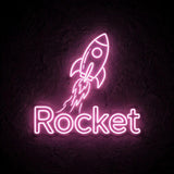 Rocket · LED Neon — Pink
