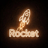 Rocket · LED Neon — Warmweiß