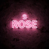 Rose · LED Neon — Pink