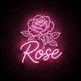 Rose · LED Neon — Pink