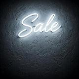 Sale · LED Neon — Weiß