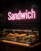 Sandwich · LED Neon — Pink