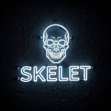 Skelet · LED Neon — Weiß