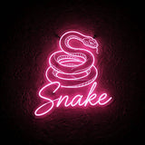Snake · LED Neon — Pink