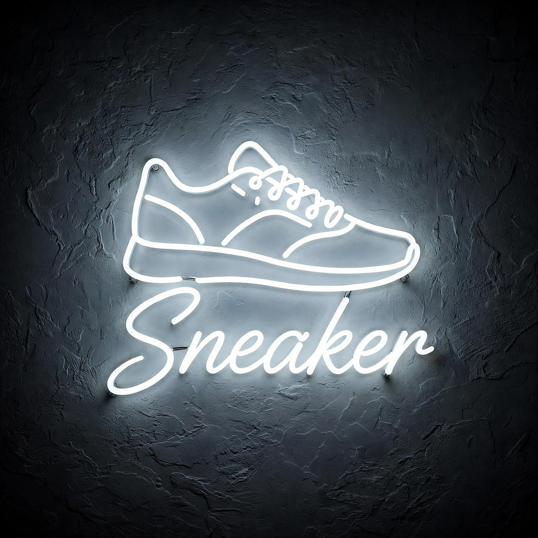 Sneaker · LED Neon — Weiß