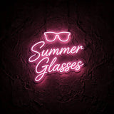 Summer Glasses · LED Neon — Pink