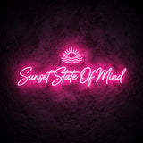 Sunset State Of Mind · LED Neon — Pink