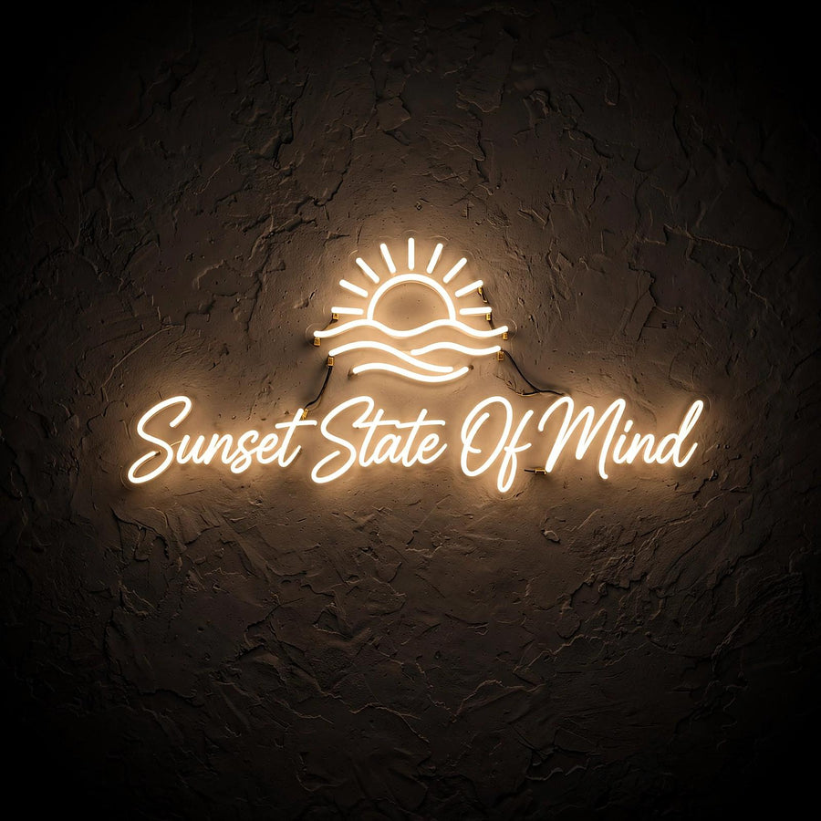 Sunset State Of Mind · LED Neon