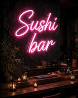 Sushi bar · LED Neon — Pink