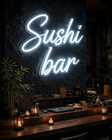 Sushi bar · LED Neon — Weiß