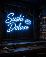 Sushi Deluxe · LED Neon — Blau