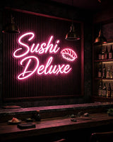 Sushi Deluxe · LED Neon — Pink