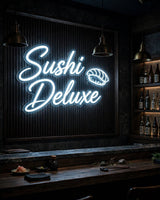 Sushi Deluxe · LED Neon — Weiß