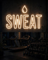 SWEAT · LED Neon — Warmweiß