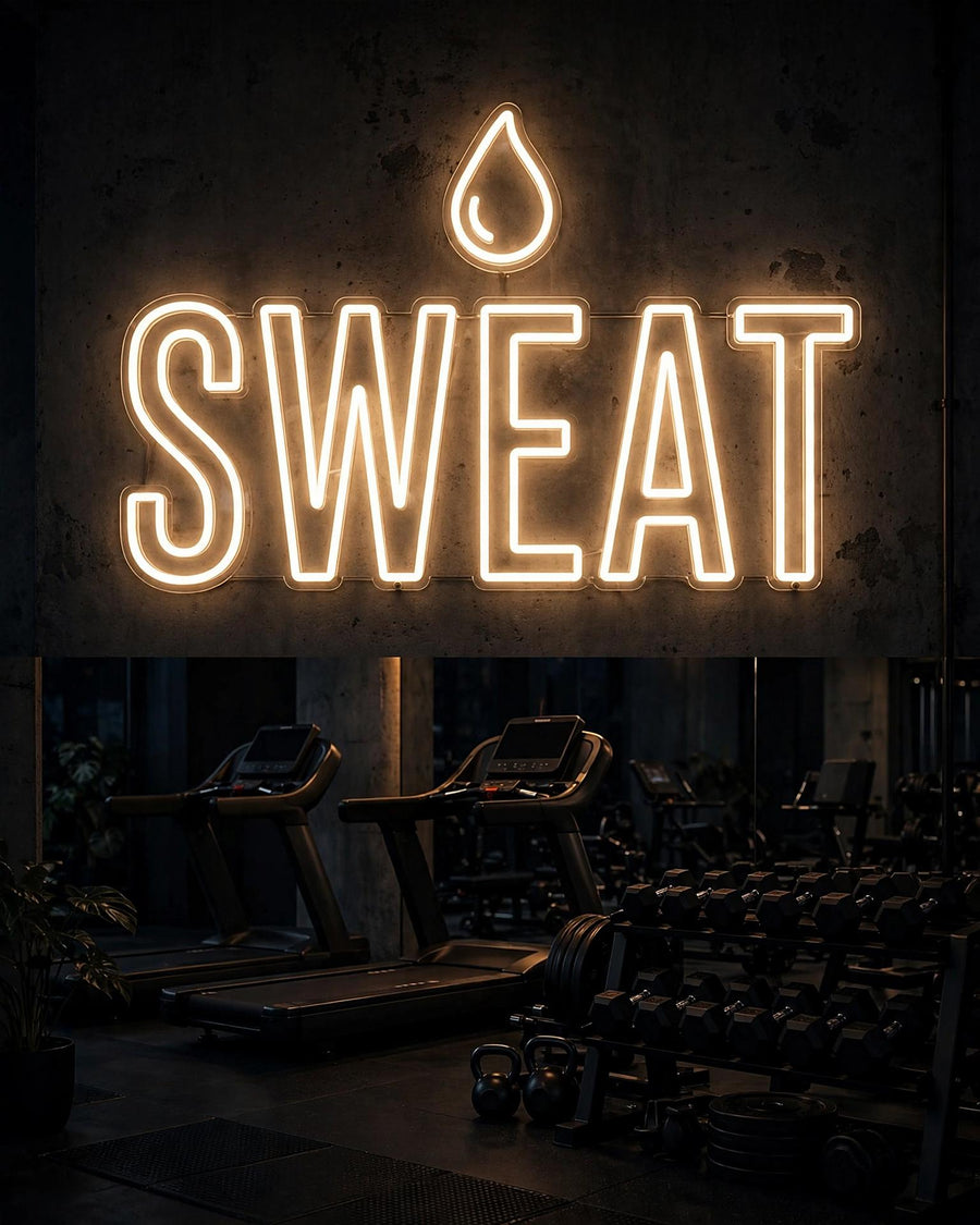 SWEAT · LED Neon