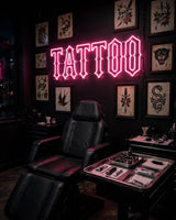 Tattoo · LED Neon — Pink