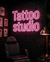 Tattoo studio · LED Neon — Pink