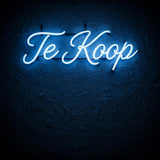 Te Koop · LED Neon — Blau