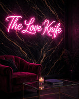 The Love Knife · LED Neon — Pink