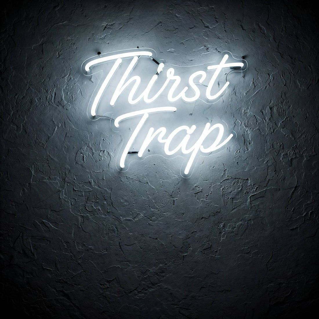 Thirst Trap · LED Neon — Weiß