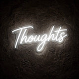 Thoughts · LED Neon — Weiß