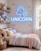 Unicorn · LED Neon — Blau
